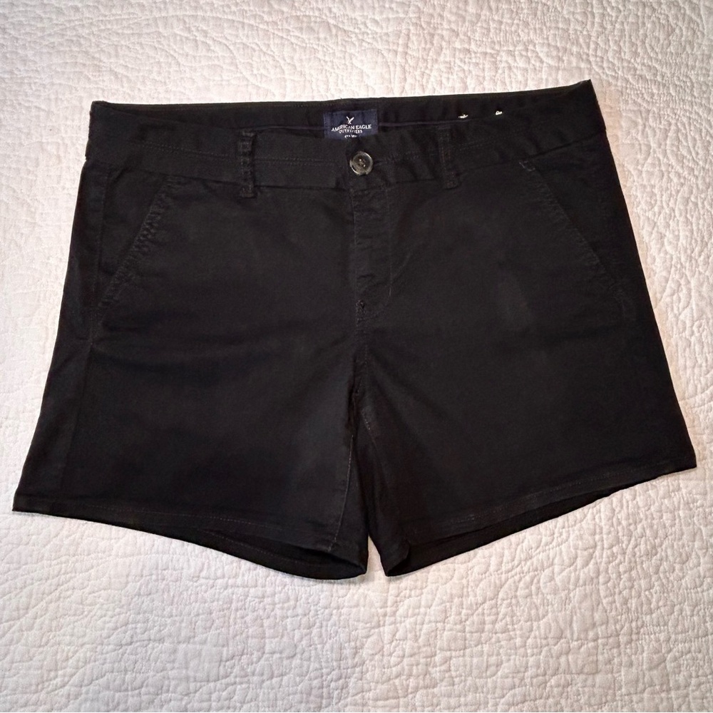 American Eagle Outfitters Black Women's Bermudas